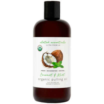Premium Coconut MCT & Peppermint Organic Pulling Oil